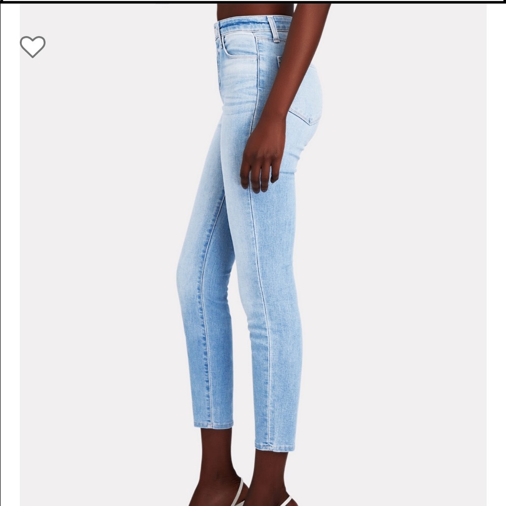 L’AGENCE High Rise Margot Jeans in Bellevue Wash